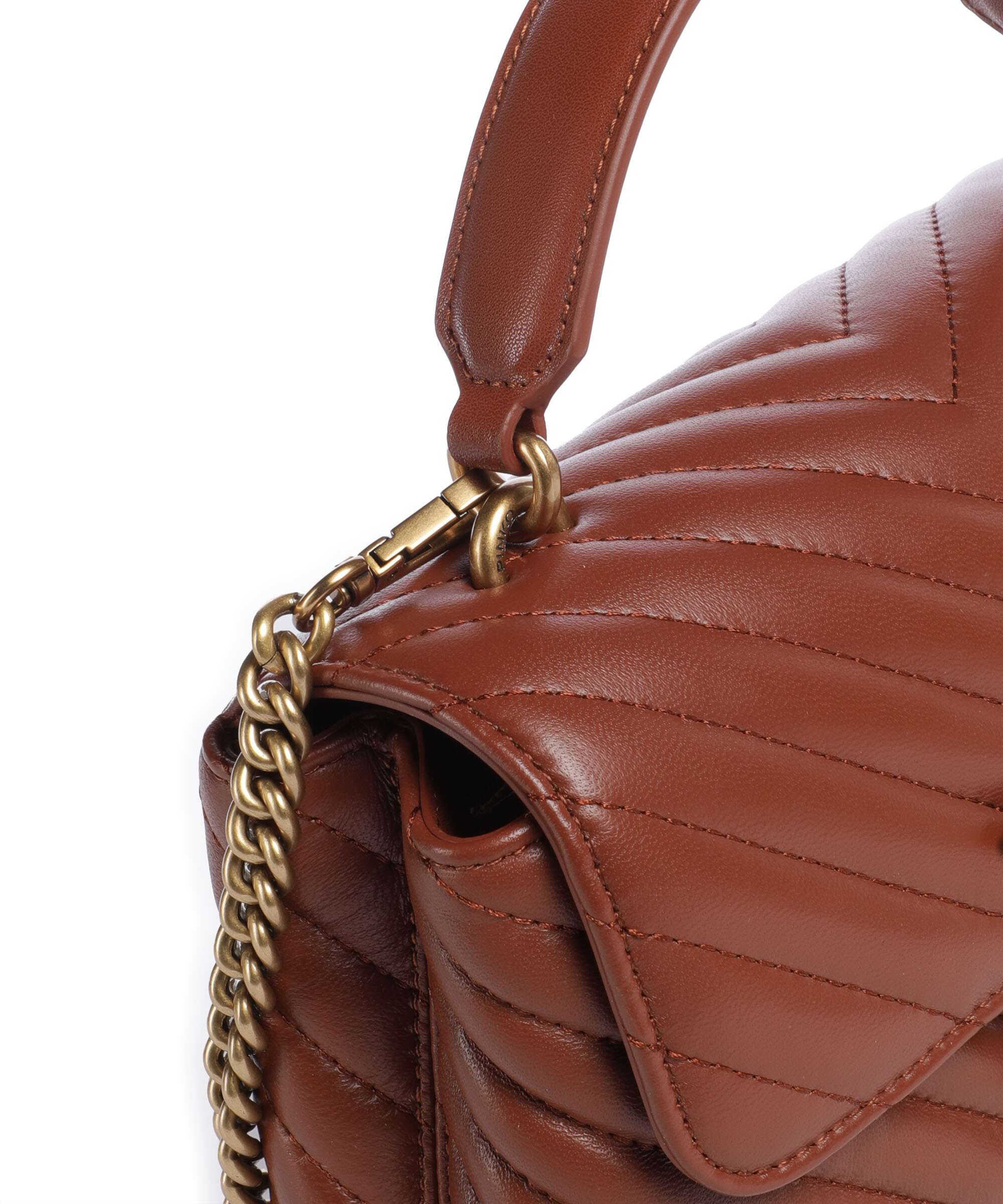 Pinko Love Lady Puff Mini Handbag arabo/antique gold