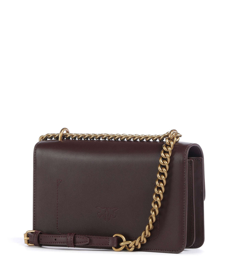 Pinko Love One Mini Shoulder bag uva di catawba/antique gold
