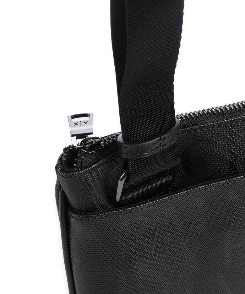 Armani Exchange Crossbody bag black/orange 