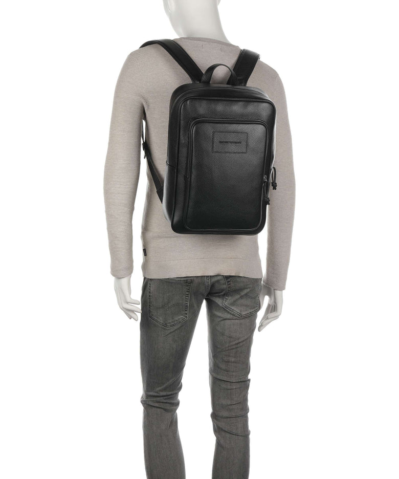 Emporio Armani Business Regenerated Backpack nero