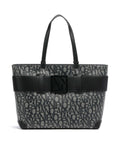 Armani Exchange Susy M Tote bag beige/navy stripes