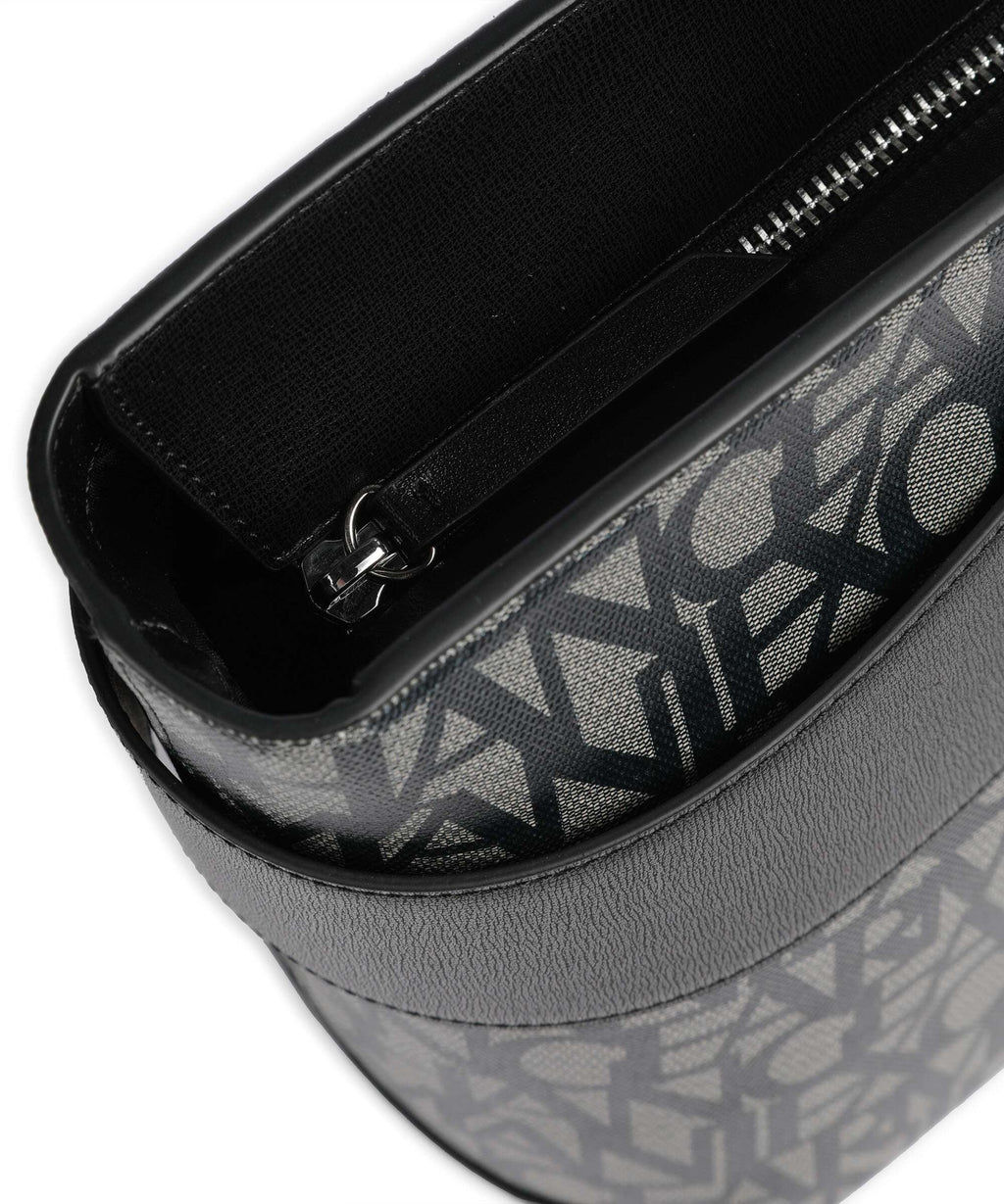 Armani Exchange Susy M Tote bag beige/navy stripes