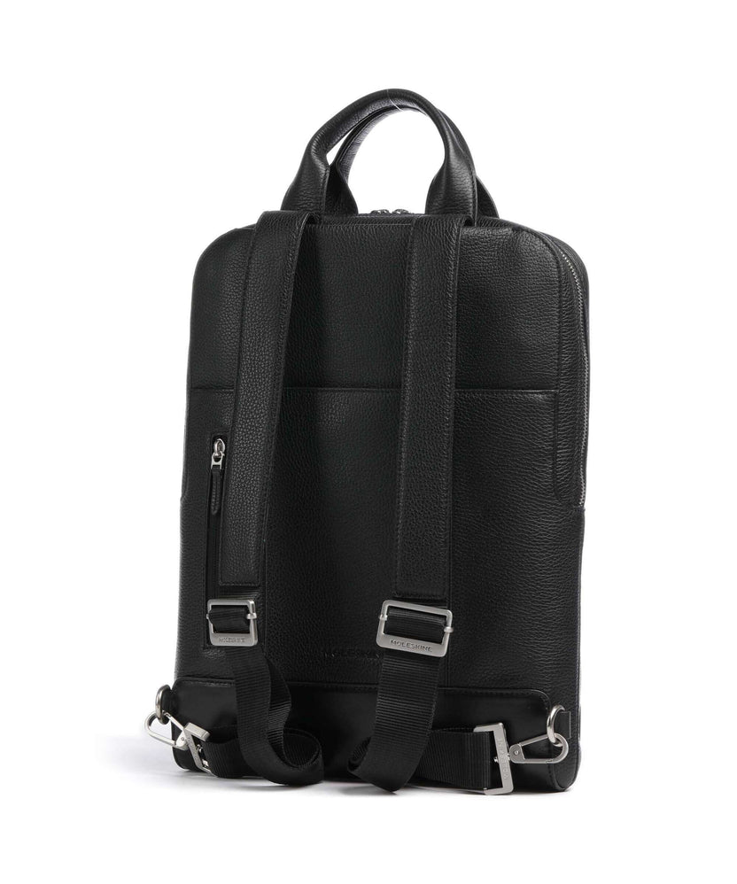 Moleskine Classic Leather Collection Backpack schwarz