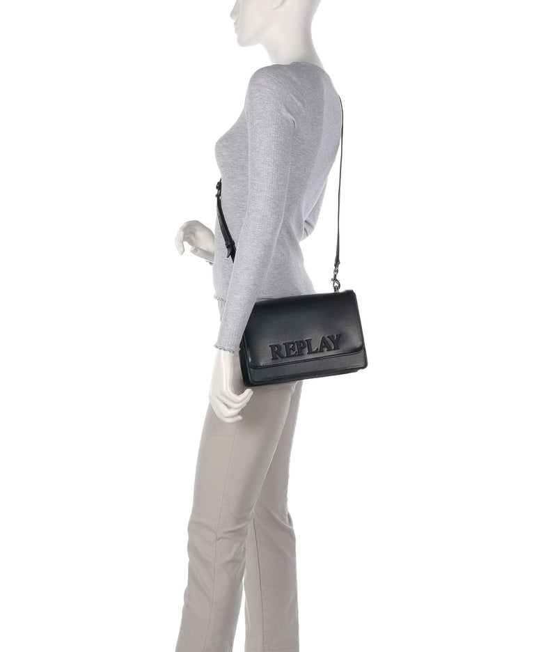 Replay Crossbody bag black