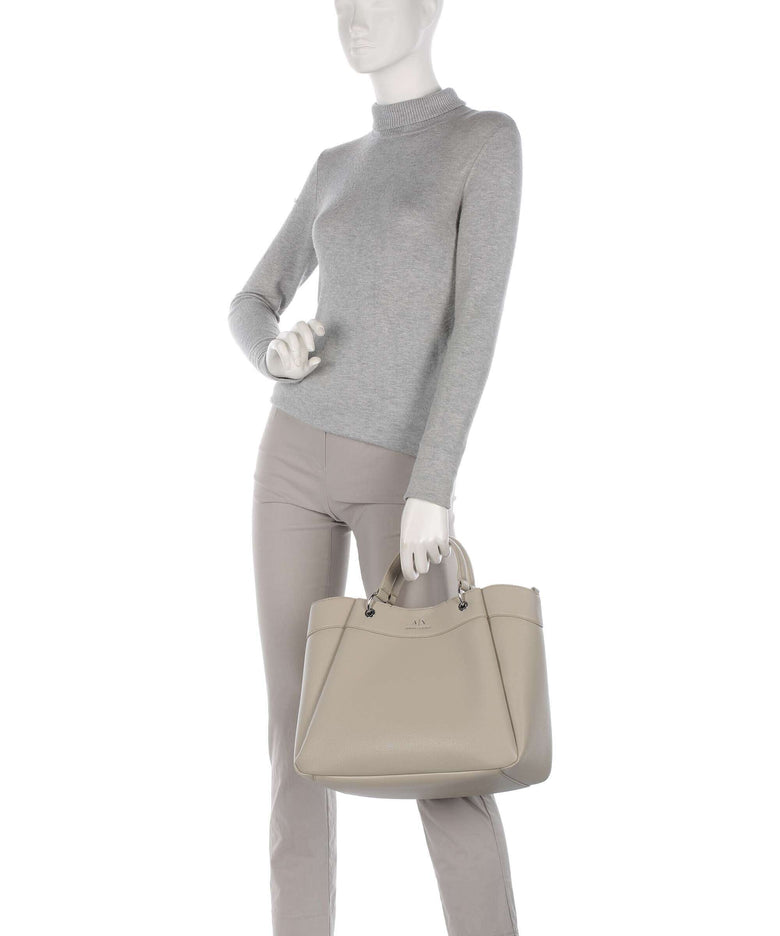 Armani Exchange Wave L Handbag pisco