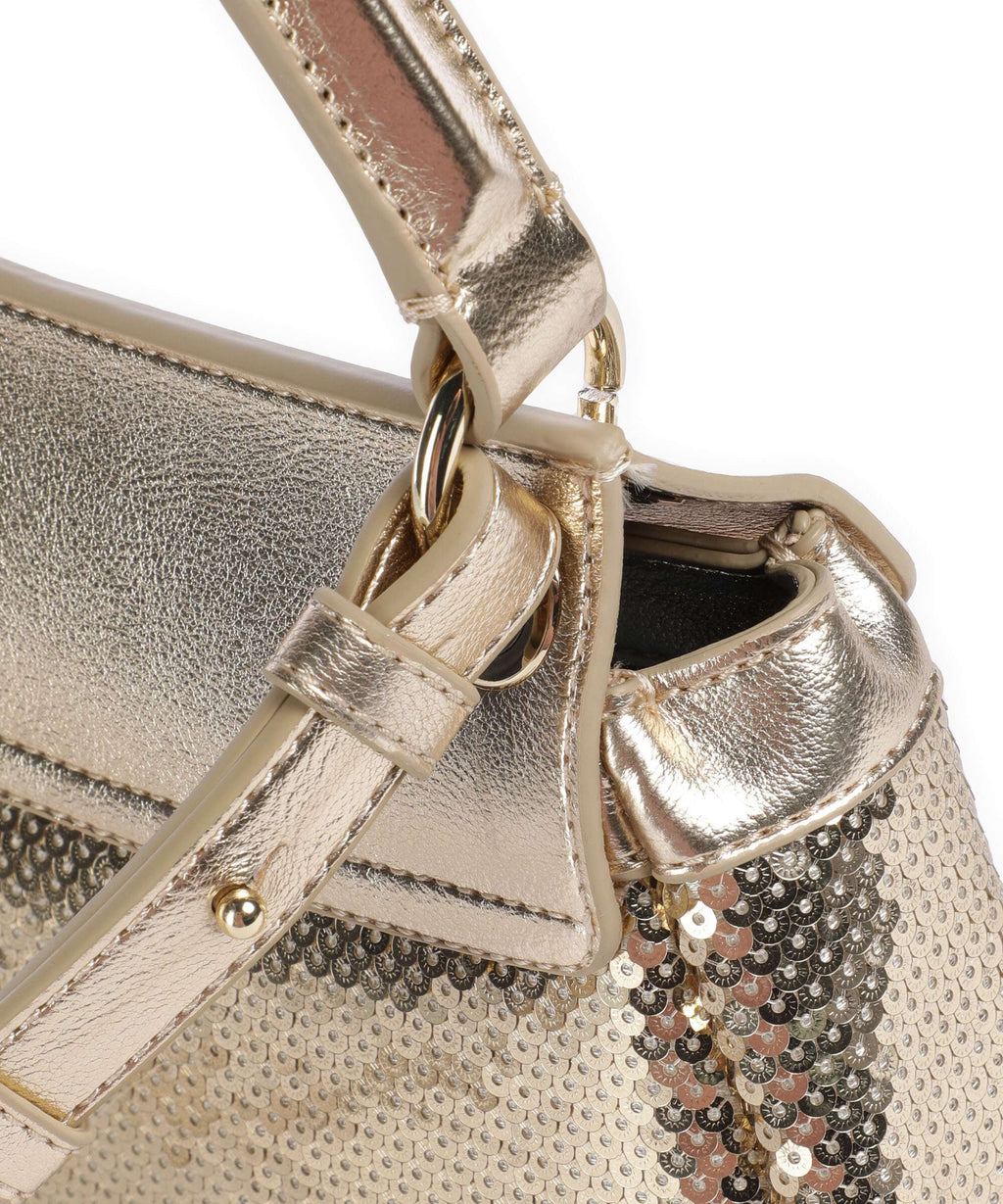 Armani Exchange Wave Crossbody bag gold