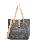 Campomaggi Shopper taske grey/natural/silver