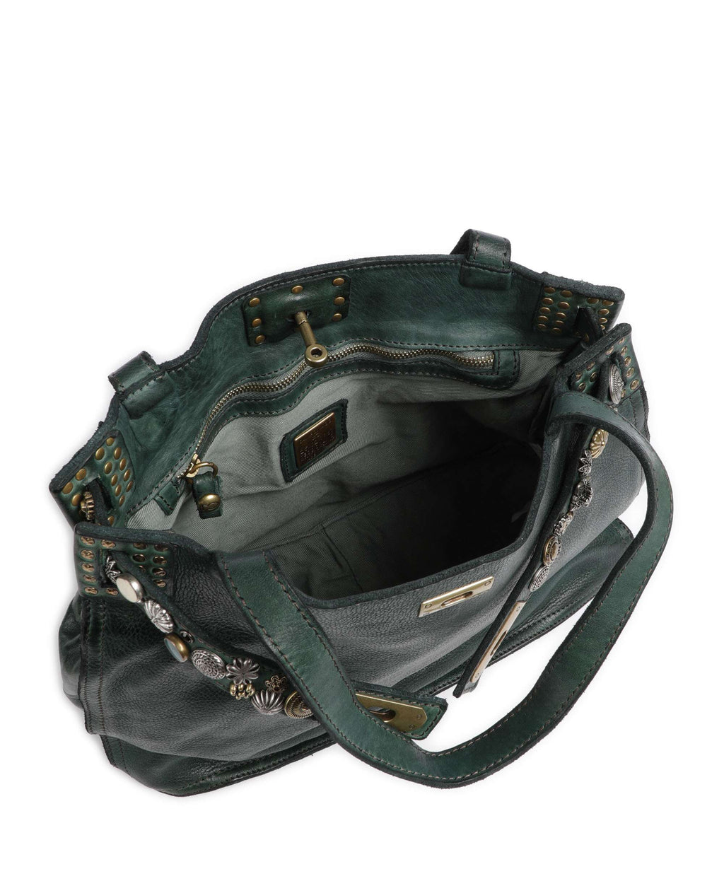 Campomaggi Shoulder bag green bottle