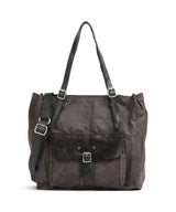 Campomaggi Shopper taske verde militare/grigio