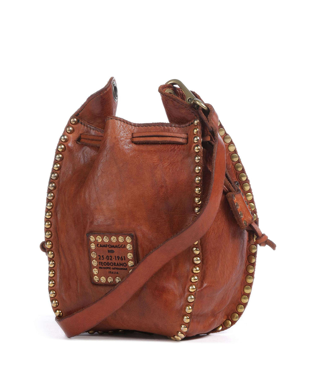 Campomaggi Bucket bag cognac