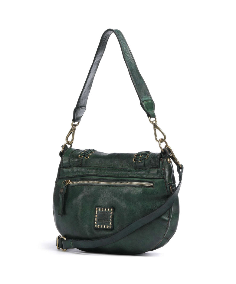 Campomaggi Shoulder bag green bottle