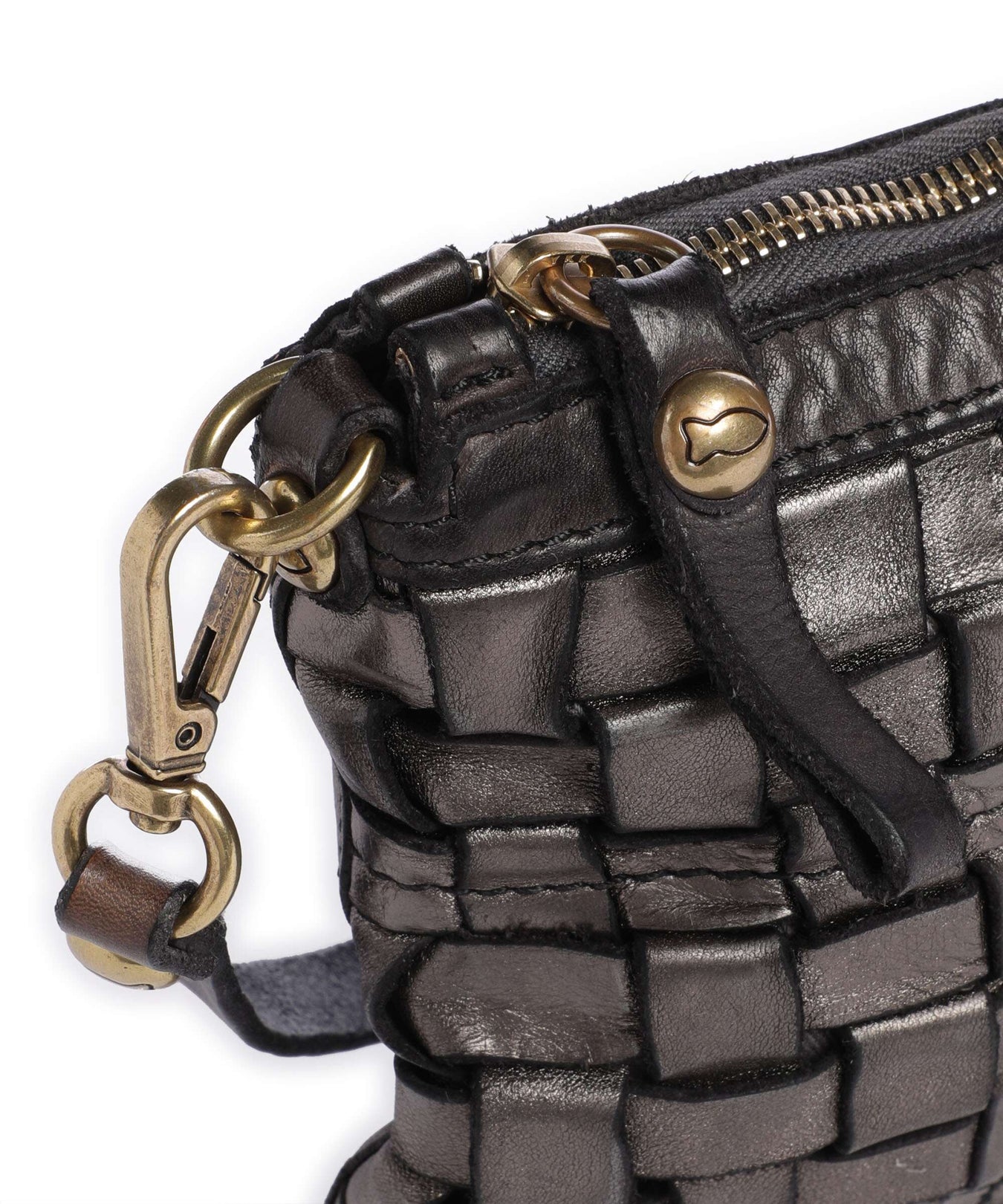 Campomaggi Crossbody bag lead grey