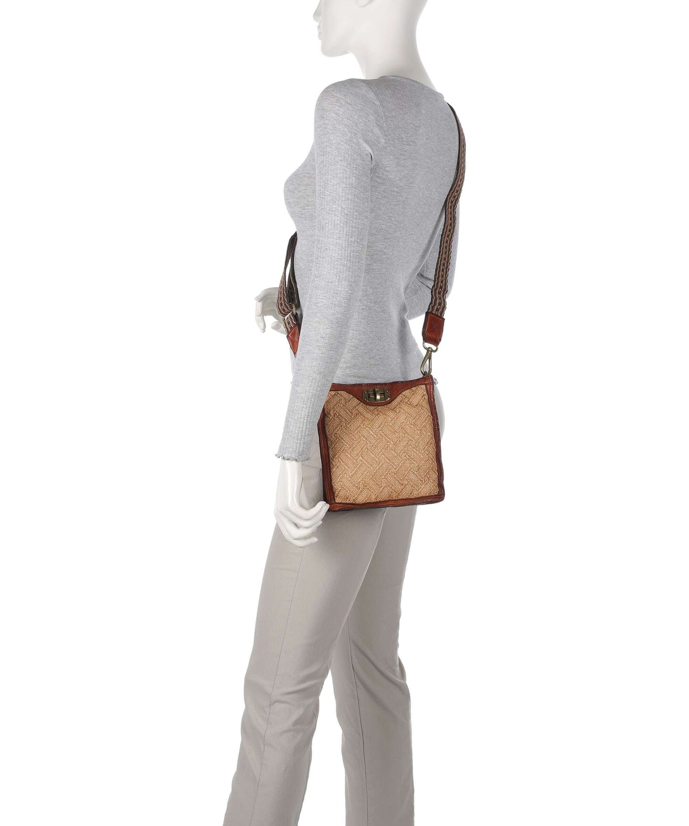 Campomaggi Shoulder bag naturale/congac