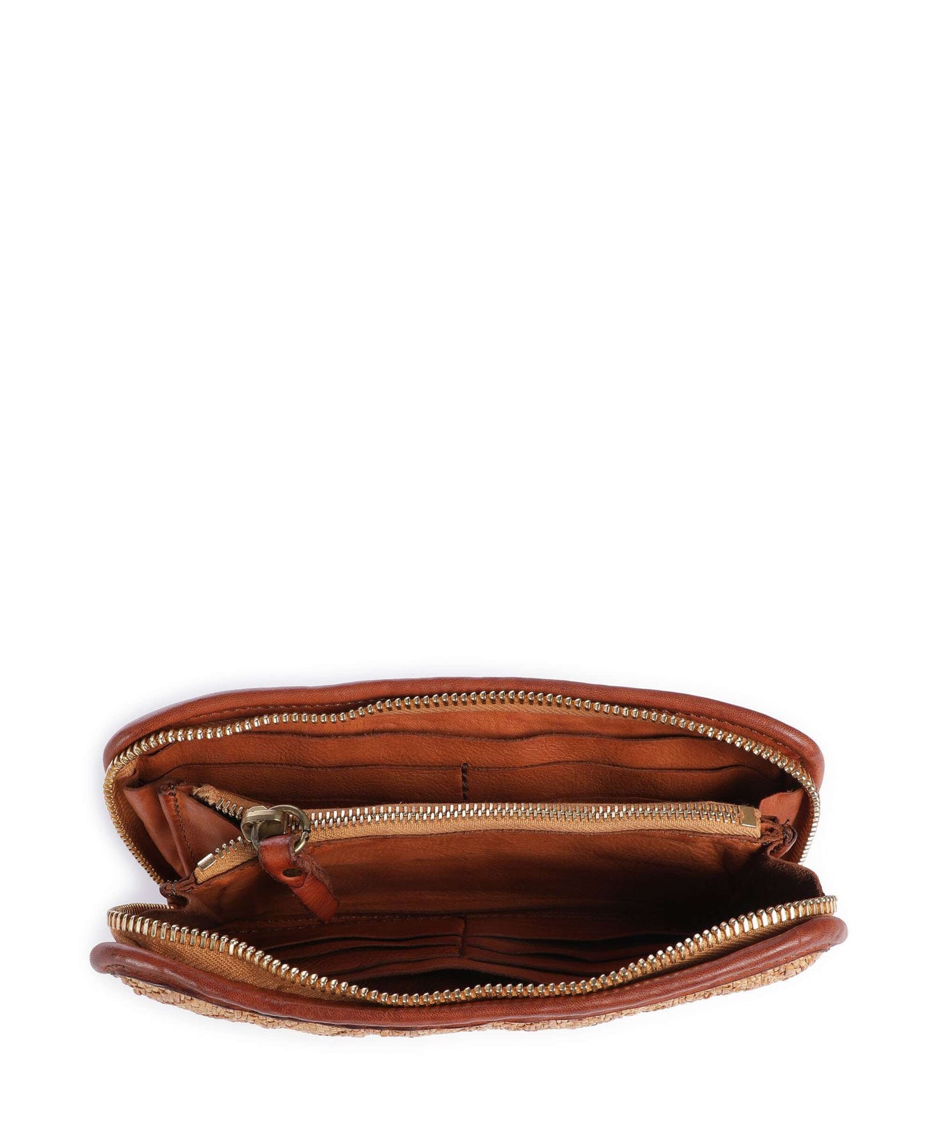 Campomaggi Wallet naturale/congac