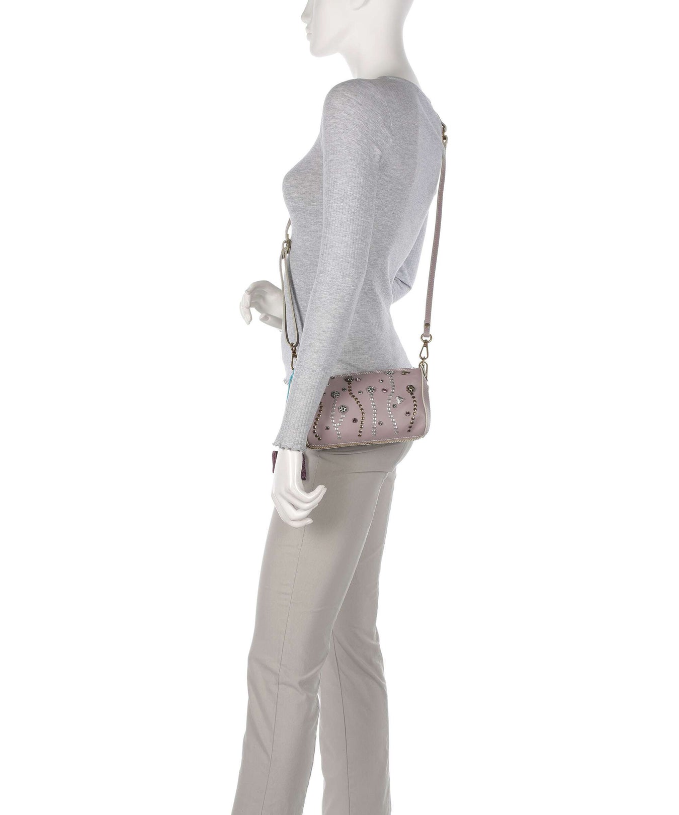 Gabs Oceania Pepita Handbag mauve