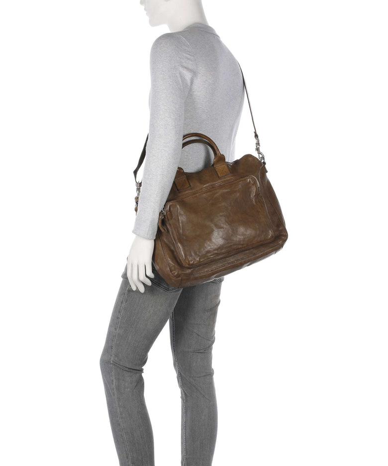 Campomaggi Briefcase verde militare