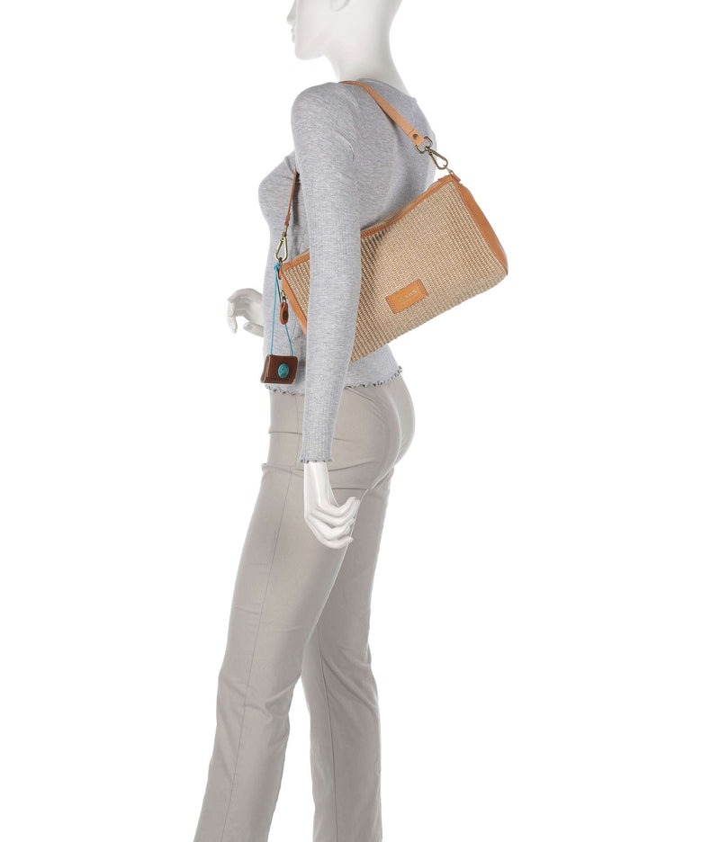 Gabs Oceania Pepita Shoulder bag beige/oro/naturale