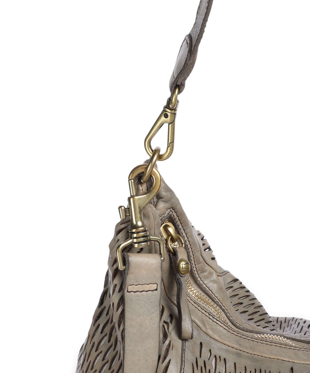 Campomaggi Hobo bag ghiaccio