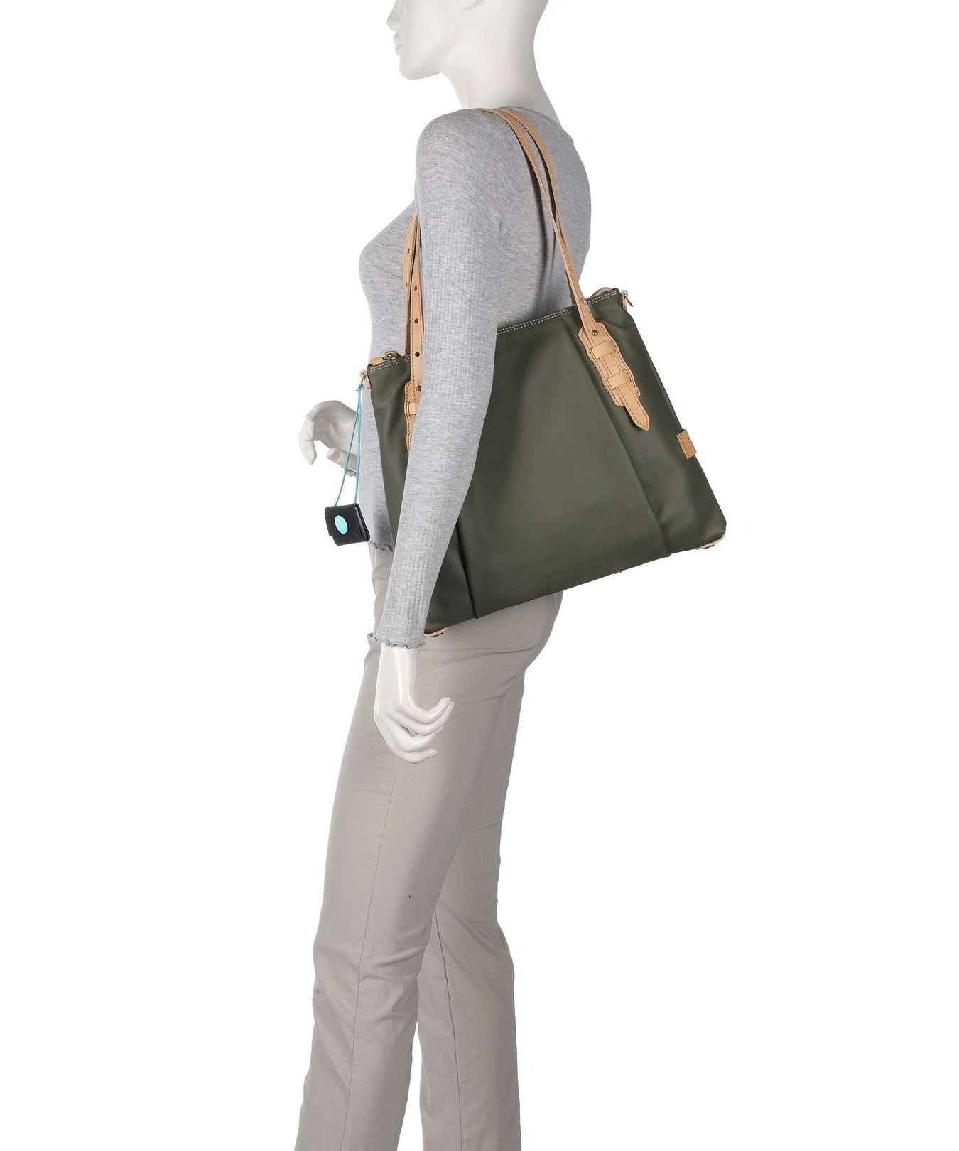 Gabs Naxos Yoana Tote bag verde militare