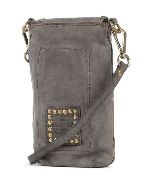 Campomaggi Phone bag cemento