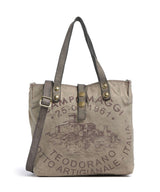 Campomaggi Håndtaske beige/cement moro