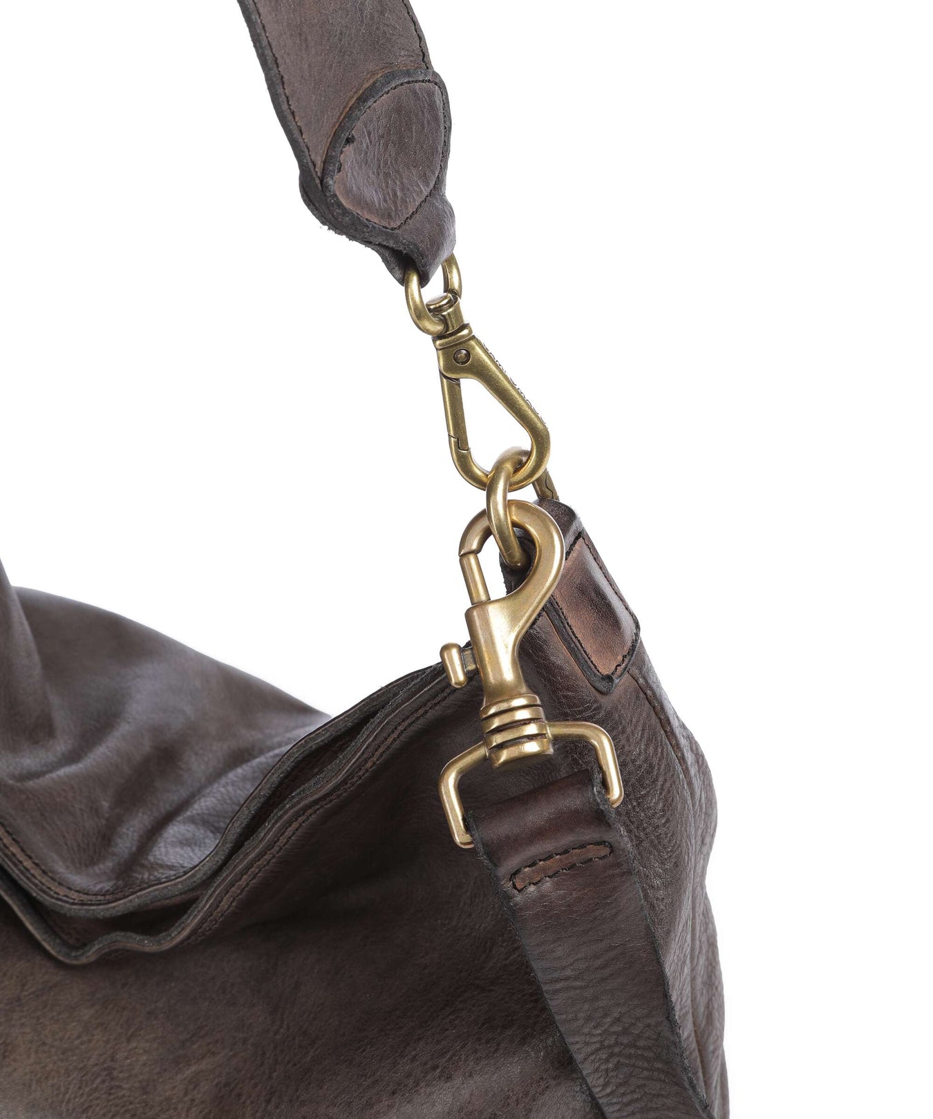 Campomaggi Hobo bag grigio