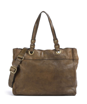 Campomaggi Shopper taske verde militare