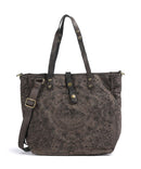 Campomaggi Shopper taske verde militare/nera