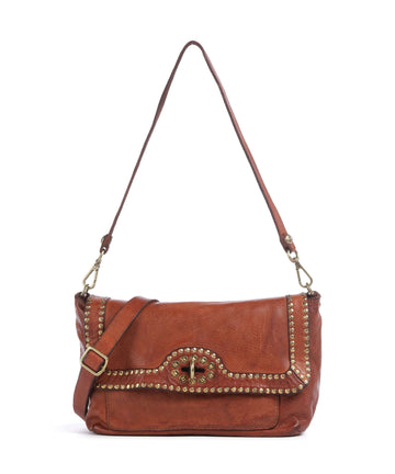 Campomaggi Skuldertaske cognac