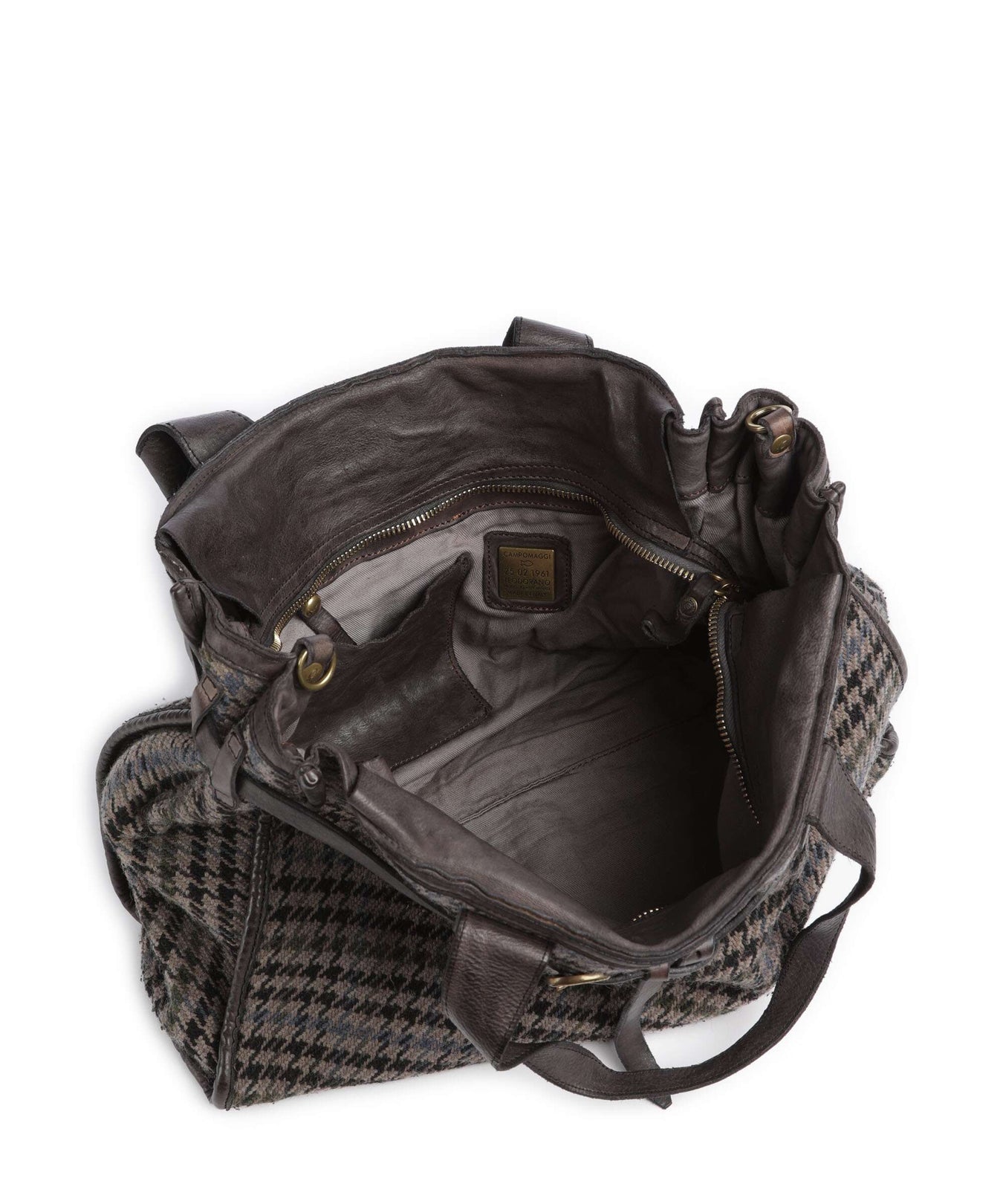 Campomaggi Handbag beige/nero