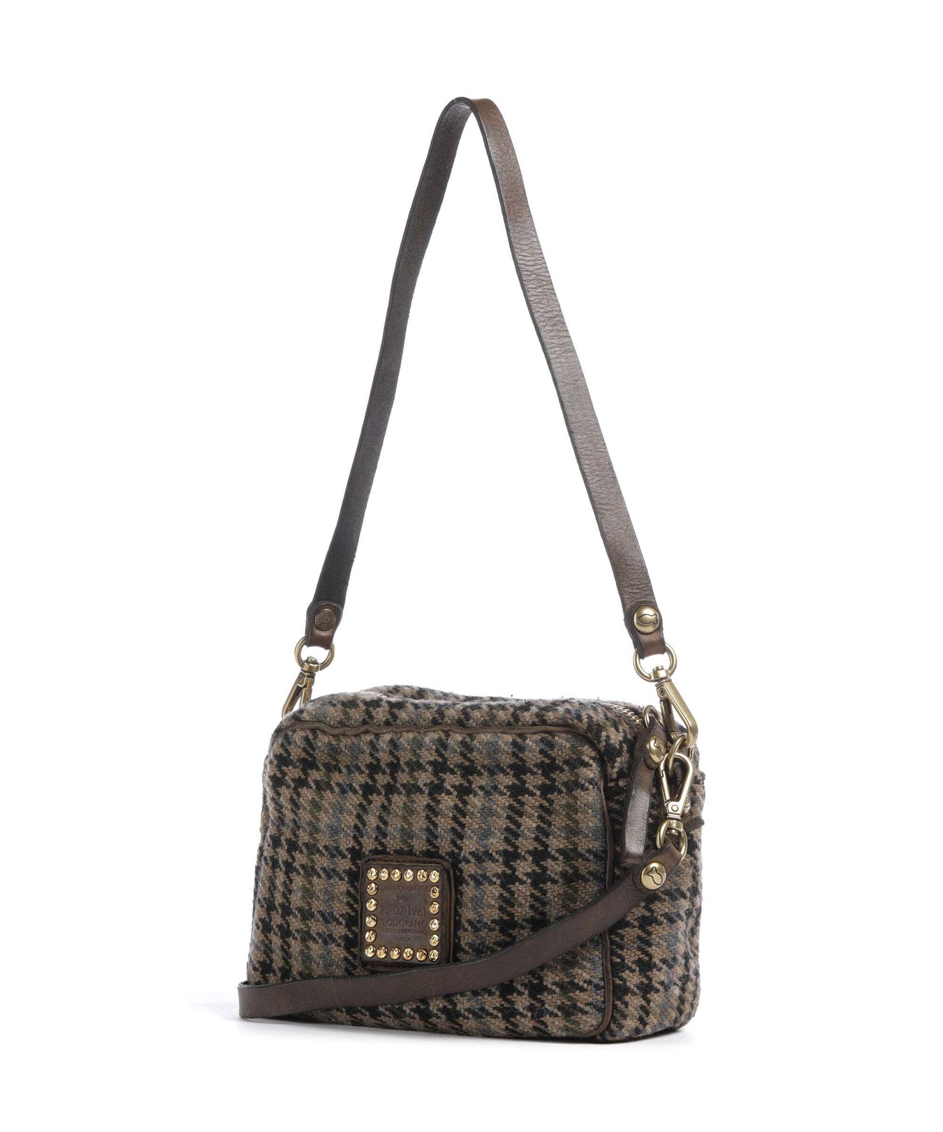 Campomaggi Shoulder bag beige/nero