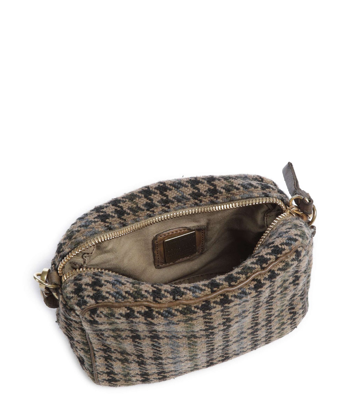 Campomaggi Shoulder bag beige/nero