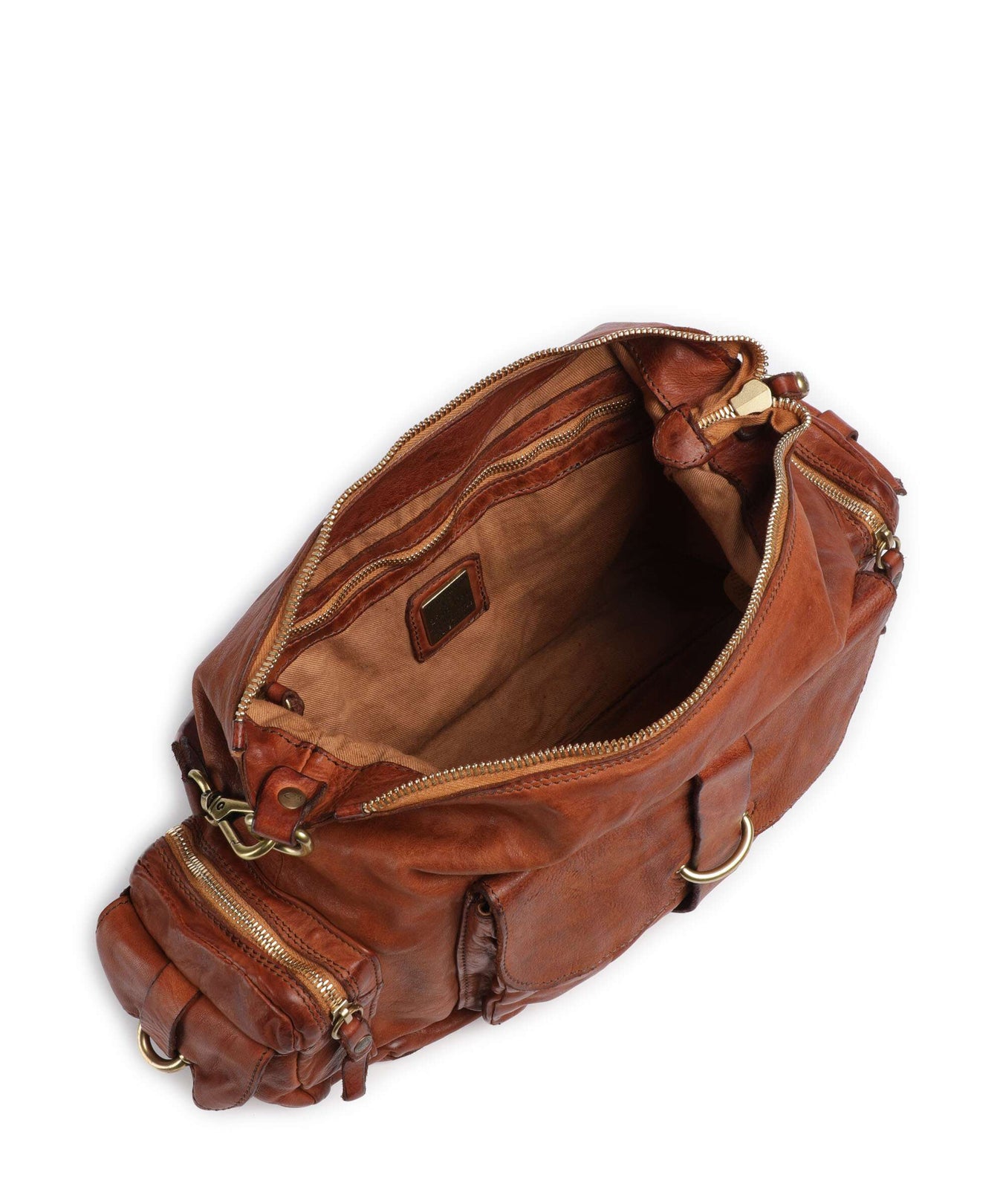 Campomaggi Hobo bag cognac