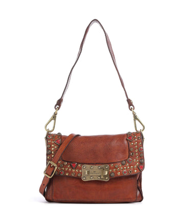 Campomaggi Skuldertaske cognac