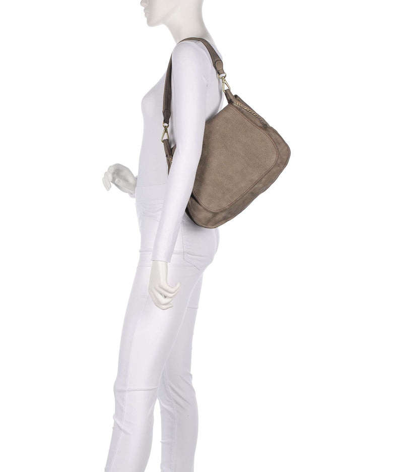 Campomaggi Hobo bag cemento