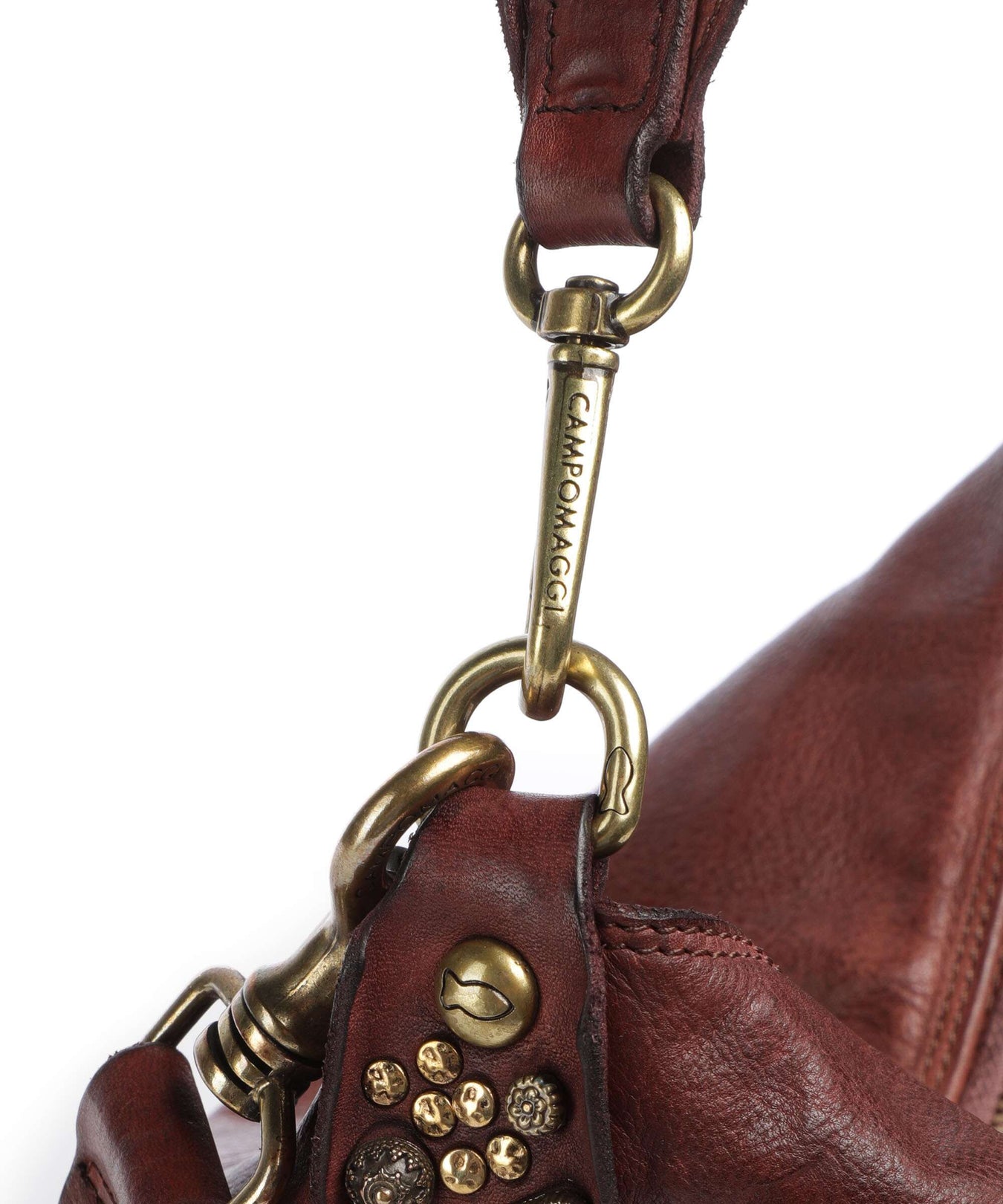 Campomaggi Hobo bag borgogna