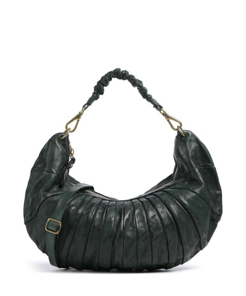 Campomaggi Skuldertaske green bottle