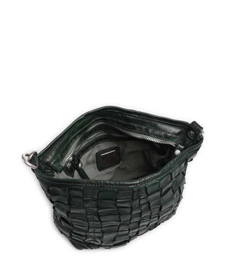 Campomaggi Hobo bag green bottle