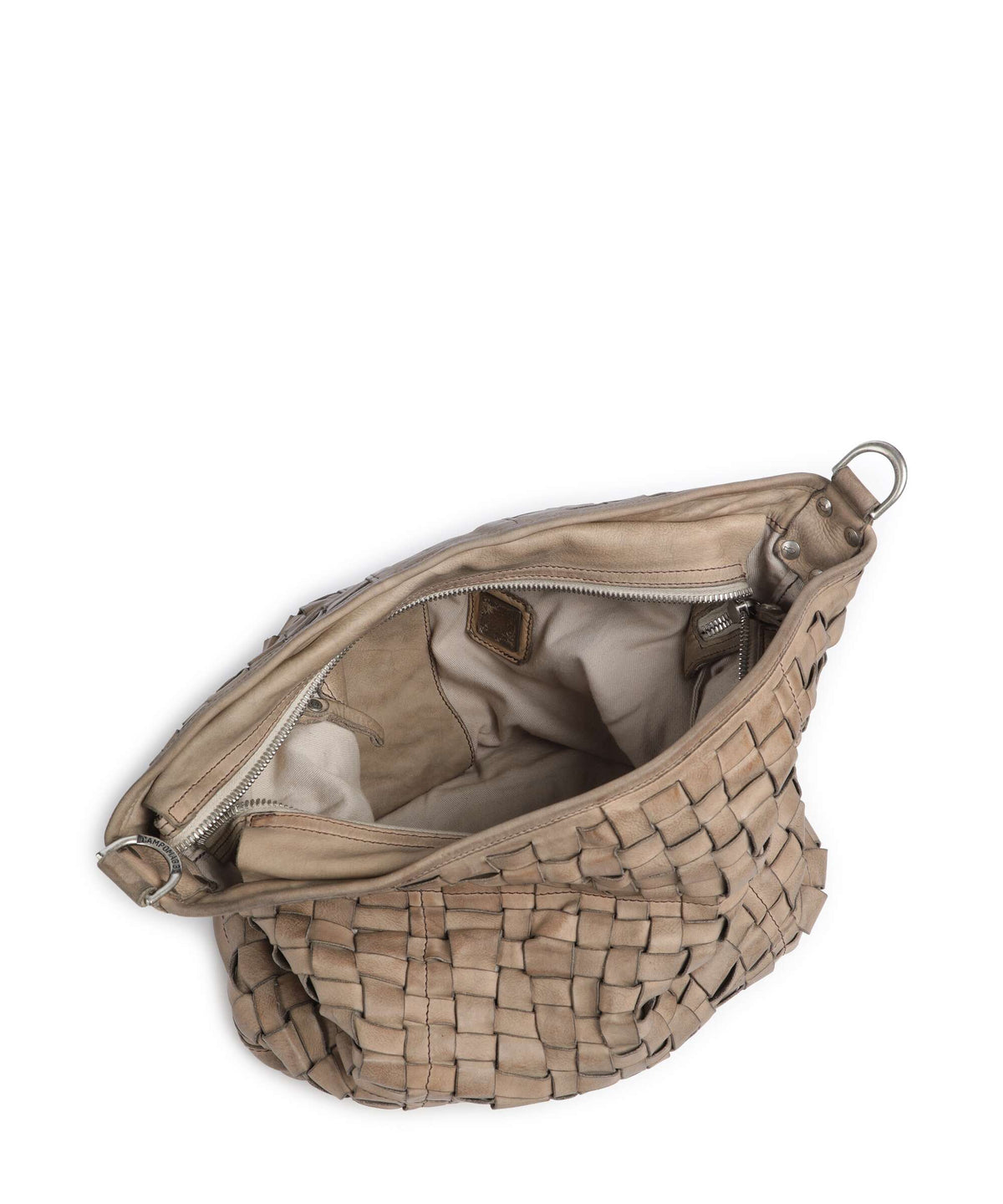 Campomaggi Hobo bag cemento