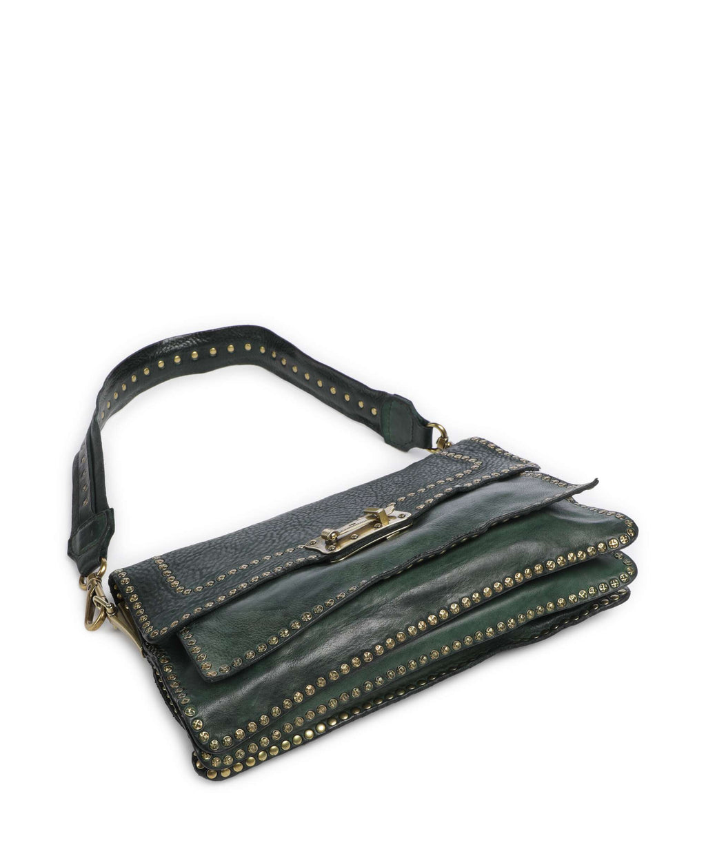 Campomaggi Shoulder bag green bottle