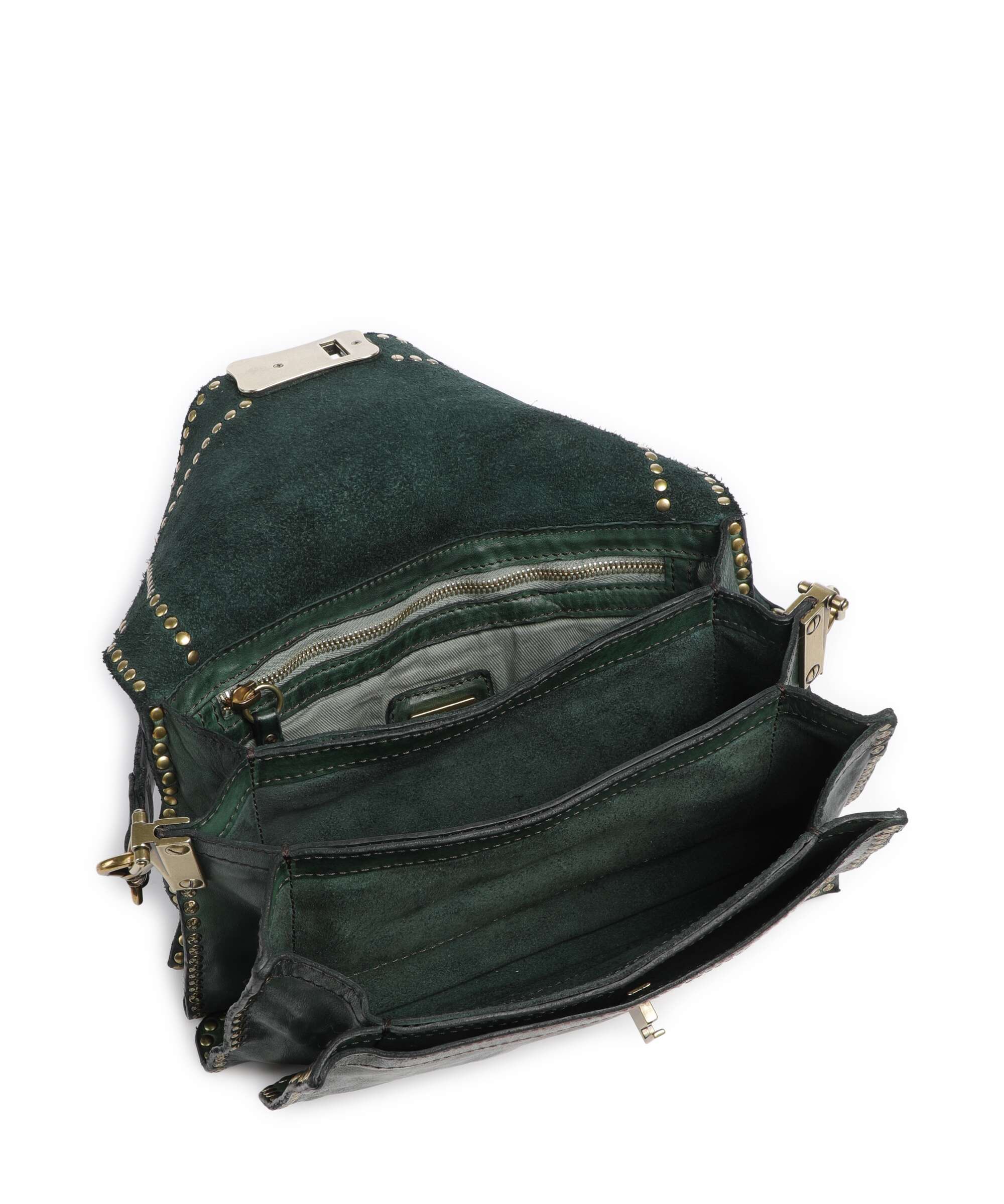 Campomaggi Shoulder bag green bottle