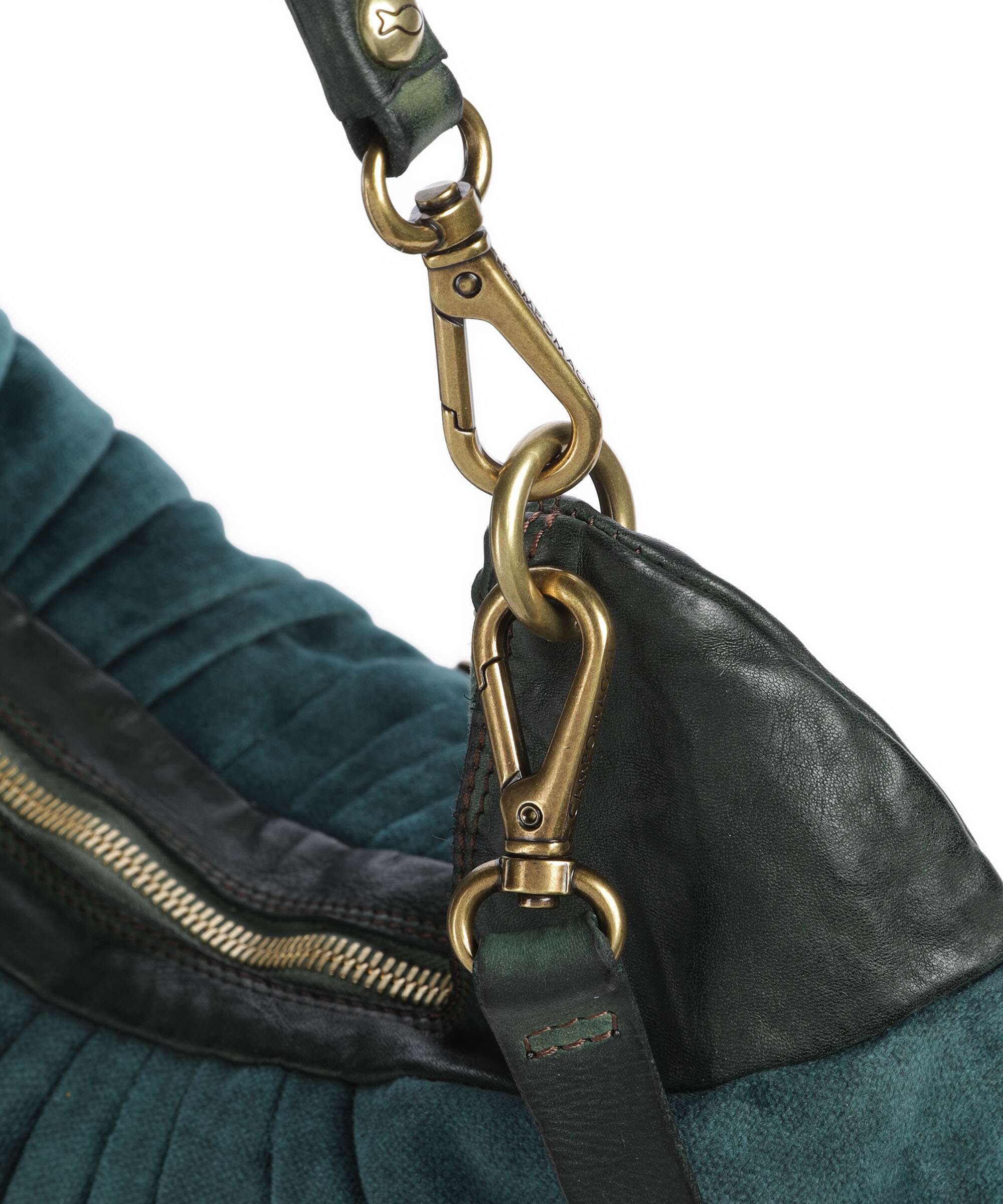 Campomaggi Hobo bag petrolium
