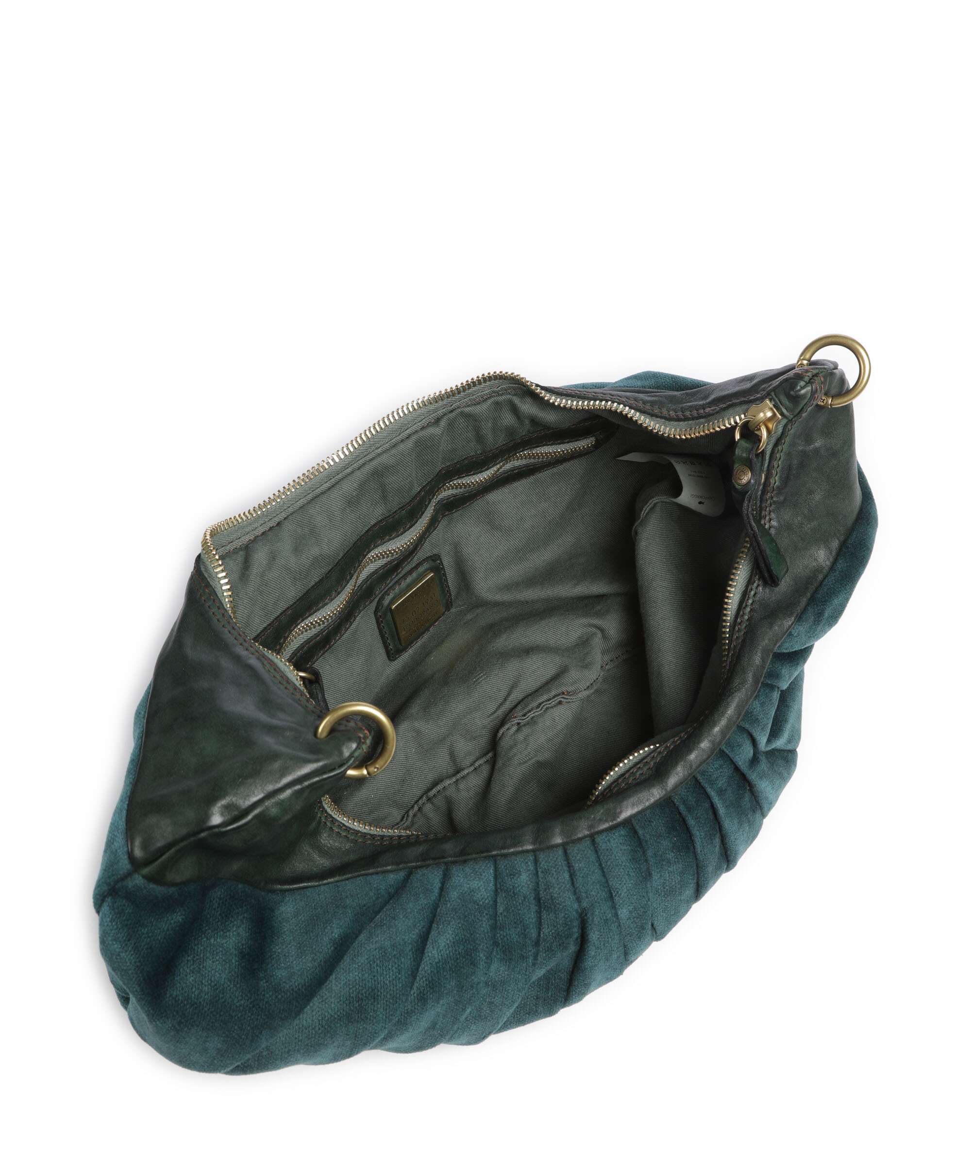 Campomaggi Hobo bag petrolium