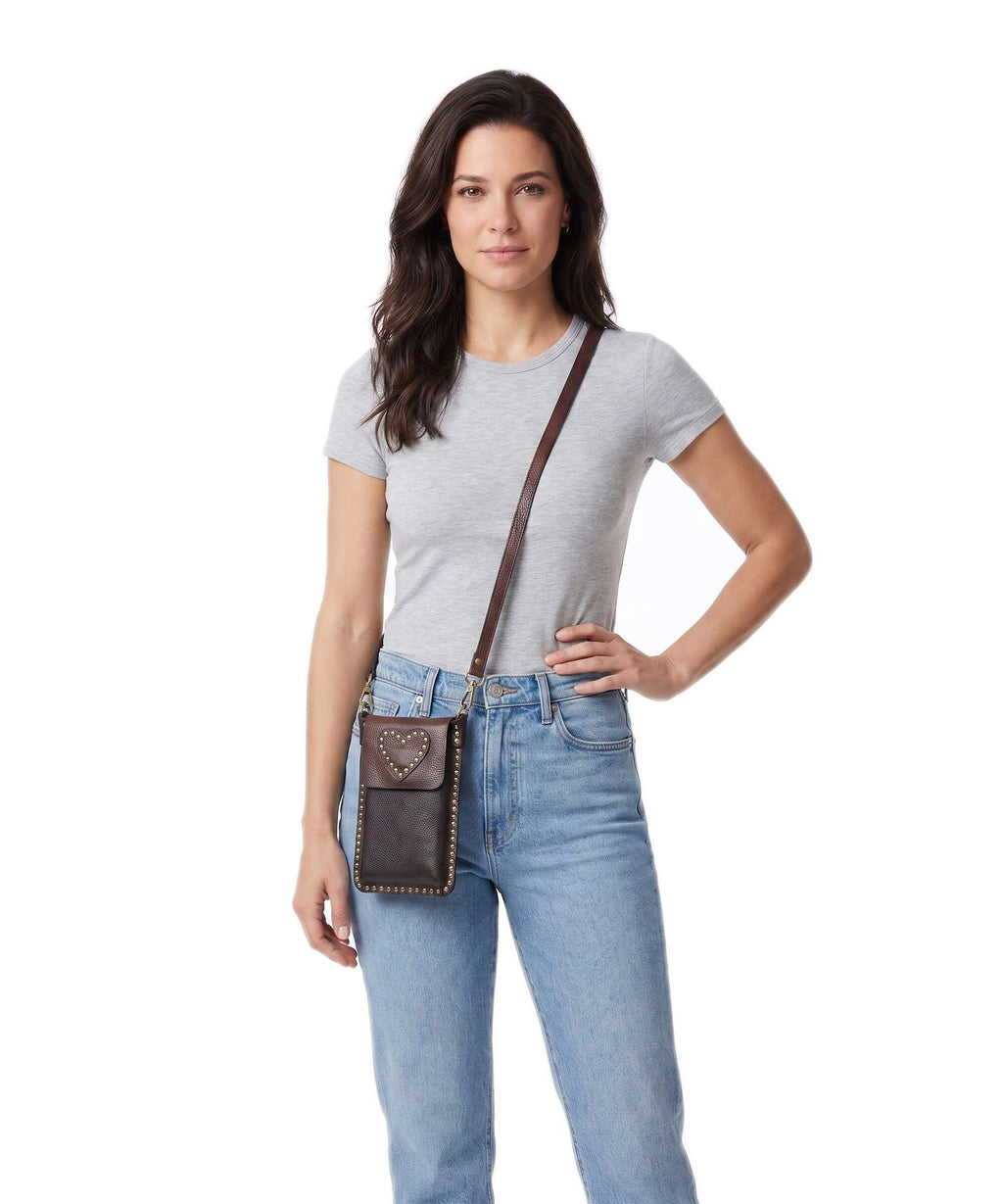 Campomaggi Phone bag brown