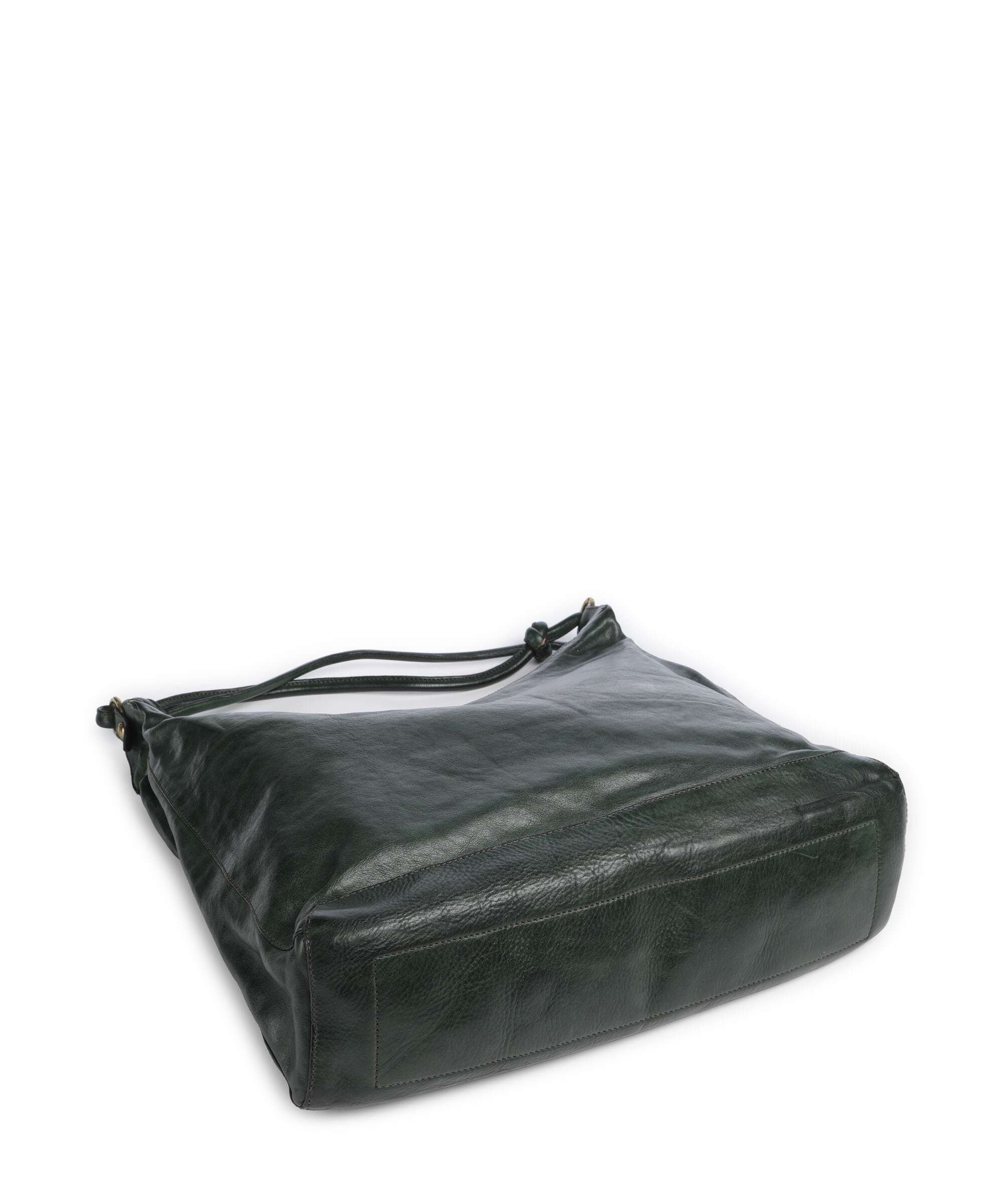Campomaggi Hobo bag green bottle