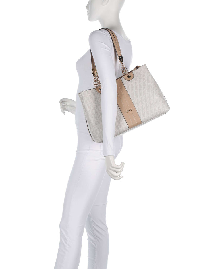 Liu Jo Ematite M Tote bag naturale/dark cipria