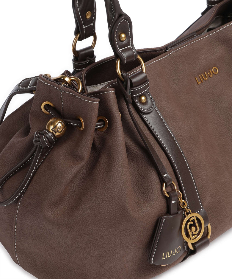 Liu Jo Ginesa L Hobo bag mocha