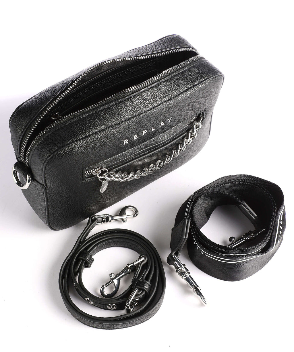 Replay Crossbody bag black