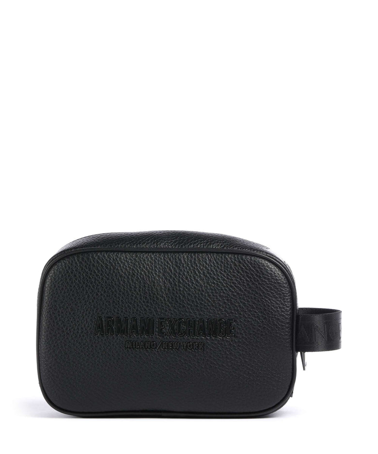 Armani Exchange Miami Toiletry bag black