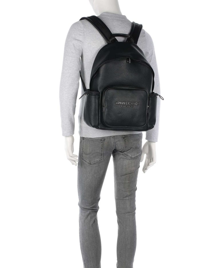 Armani Exchange Miami Backpack black